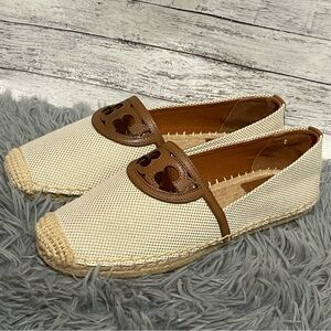 NEW Tory Burch Sidney Espadrilles Flats Size 7